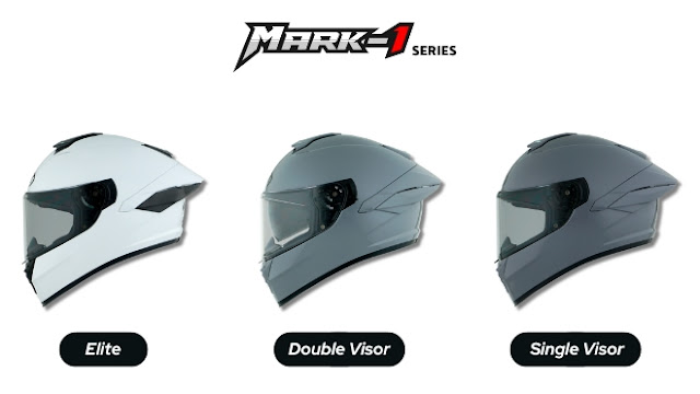 Apa Perbedaan NHK Mark 1 Elite, Double Visor dan Single Visor?