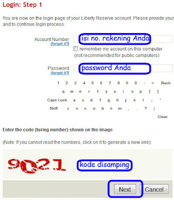 Cara daftar liberty reserve