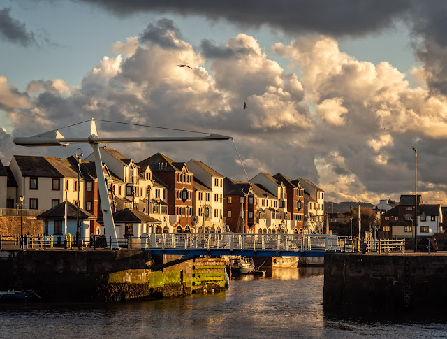 Photo of Ellenfoot Bridge at Maryport Harbour