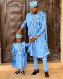 Traditional Wedding Agbada Style