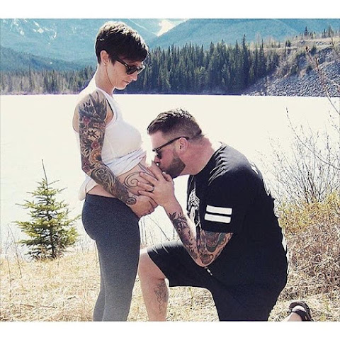 These Stunning Preggy Ladies Are On Their Way To Be Cool Tattooed Moms
