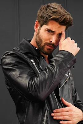 Nick Bateman Canadian model posing for camera