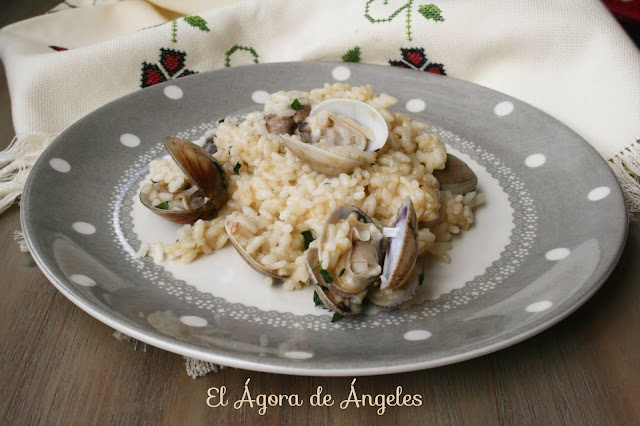 Arroz con almejas 