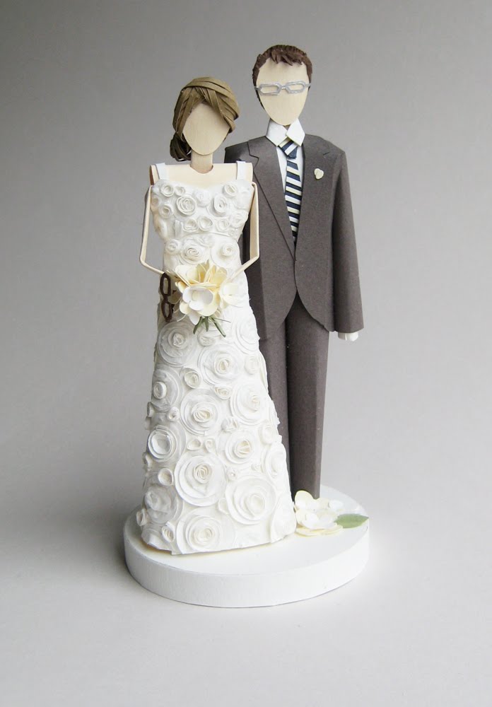 Laura1 On Etsy {Paper Cake Topper by Concarta}