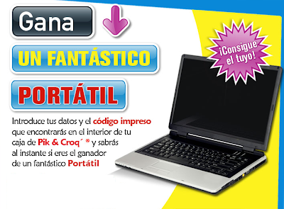 premios Portátiles Toshiba Satellite L450 modelo 176 Pik y Croq’ ®(la vaca que rie)