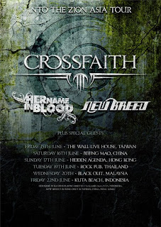 Crossfaith Konser di Indonesia 2012 | Harga Tiket |