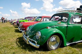 VW beetle line up photograph
