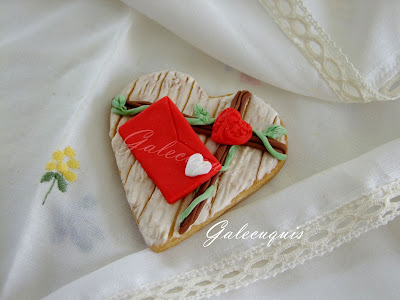 Galletas decoradas San Valentín