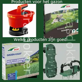 de beste producten voor het gazon