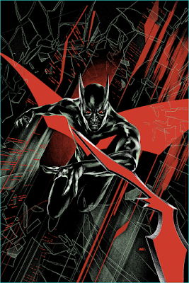 New York Comic Con 2018 Exclusive Batman Beyond Rebirth #1 Cover Screen Print by Martin Ansin x Bottleneck Gallery