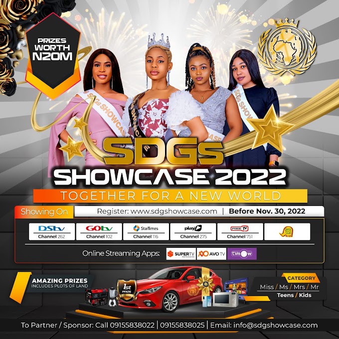  SDGs Family and Business Showcase calls for Registration for 2022 Beauty Pageant
