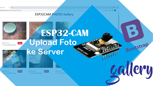 ESP32CAM Bootstrap 5 Gallery