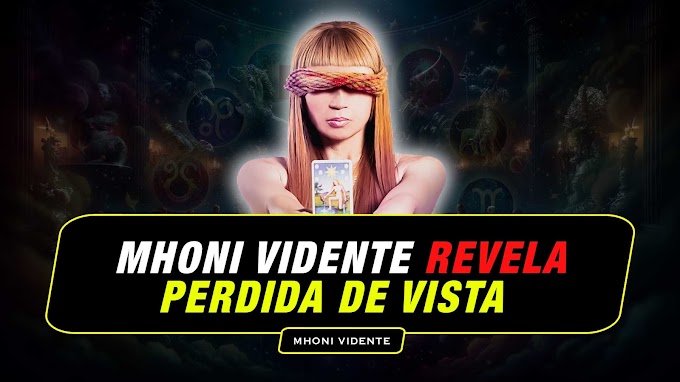 Mhoni Vidente revela perdida de vista, lo relacionan con posible apocalipsis