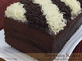 Umek di Dapur Brownies  Kukus 