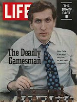 Bobby Fischer on the cover of Life Magazine in 1971
