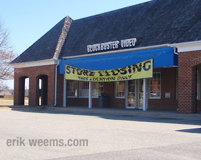 Blockbuster closing