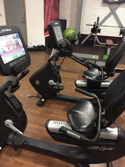 Life Cycle Lumbar bike at Robinson Pools & Fitness, Bedford 