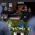 Katonai tiszteletadással temették el a megölt rendőrt.. Megható helyszíni képek 