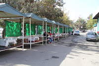 Kyrgyzstan, Osh, Vayana Cafe, topchan, © L. Gigout, 2012