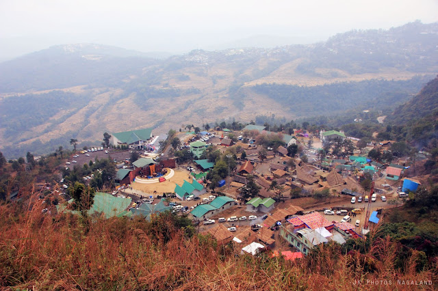 Hornbill Festival Venu at Naga Heritage Village Kisama