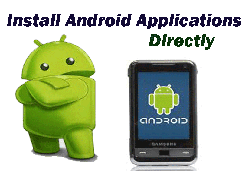 ... is a simple tutorial to install android apps on your phone manually
