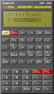 Scientific calculator