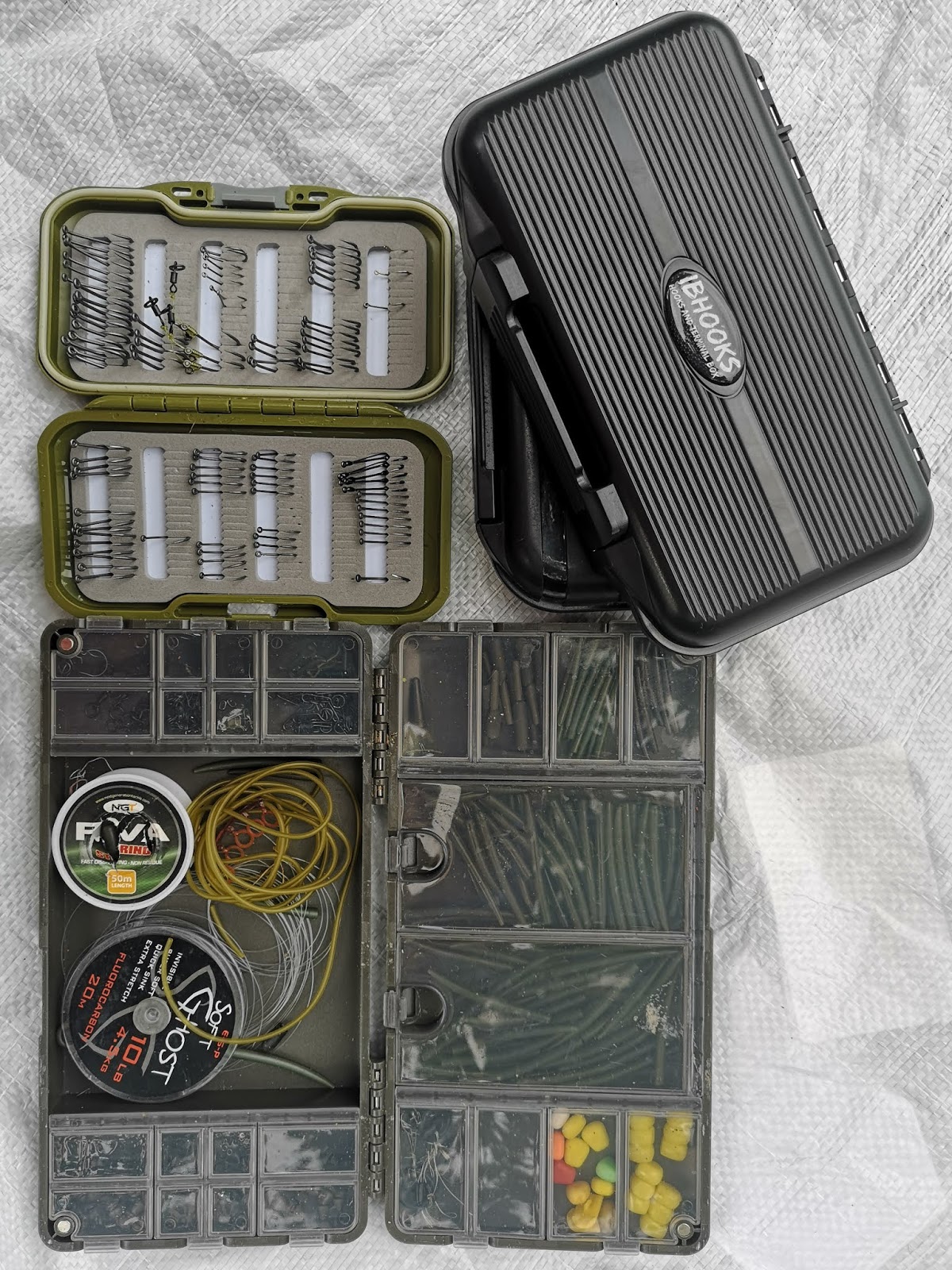 ANGLING WITH SHAUN: IBHOOKS fishing terminal tackle, hook and accessory  boxes REVIEW