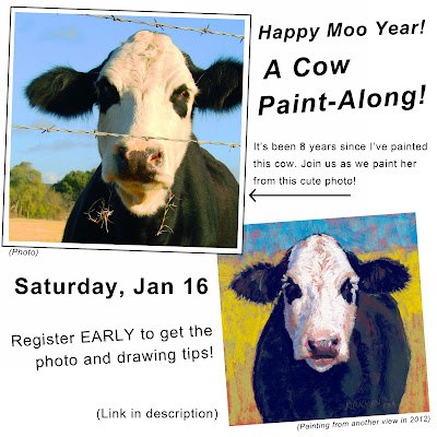 Cow Paint-Along image