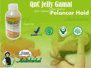 QnC Jelly Gamat Obat Pelancar Haid