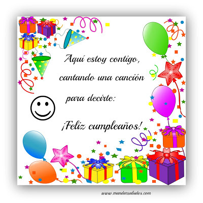 Frases De Feliz Cumpleaños: Aquí Estoy