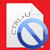 Cara Disable CTRL + U Dengan Efek Notifikasi