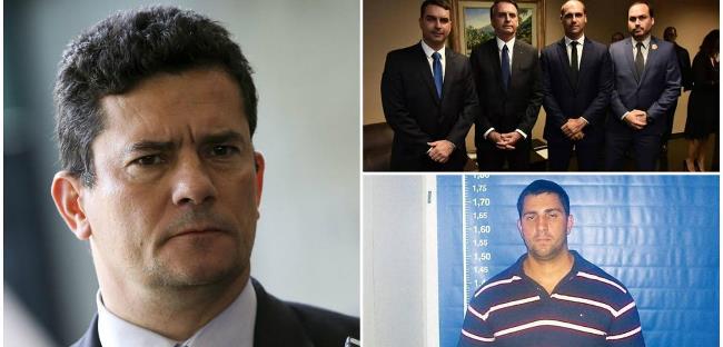 Moro deixa miliciano "capitão Adriano", ligado ao clã Bolsonaro, fora da lista dos mais procurados.