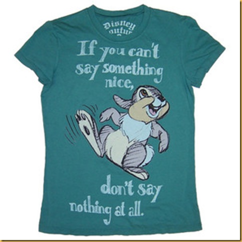 say nice things