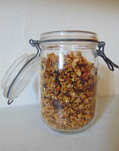 Granola cajou - cranberries cashew nut