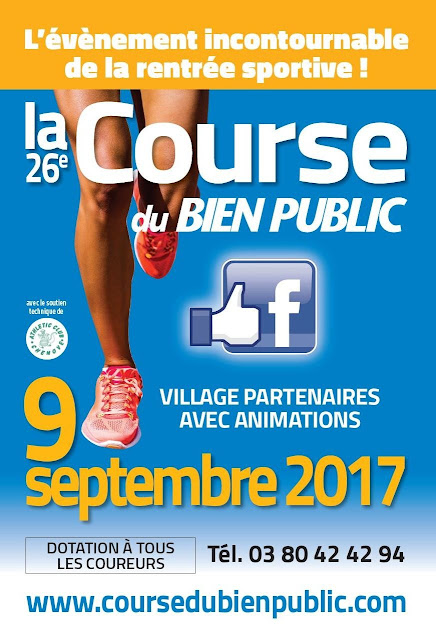 Nos secouristes de la FFSS 39 seront en poste de secours, en renfort à la FFSS 21, ce samedi 9 Septembre à Dijon à l'occasion de la course du Bien Public.