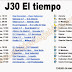 J30 El tiempo