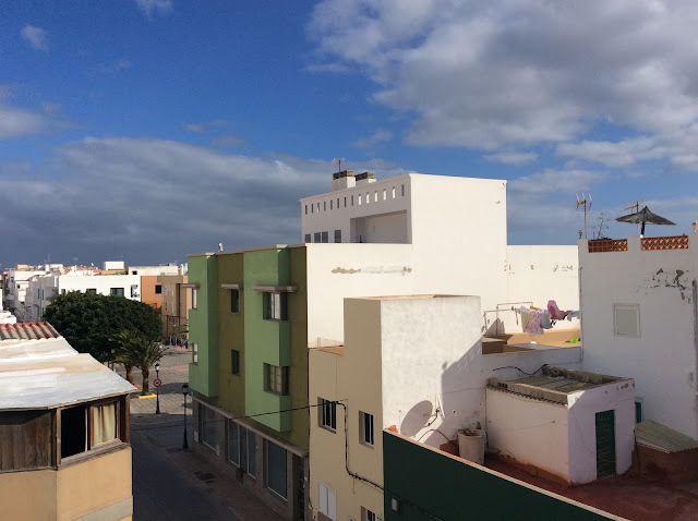 フエルテベントゥラ島（Fuerteventura）・コラレホの町並み