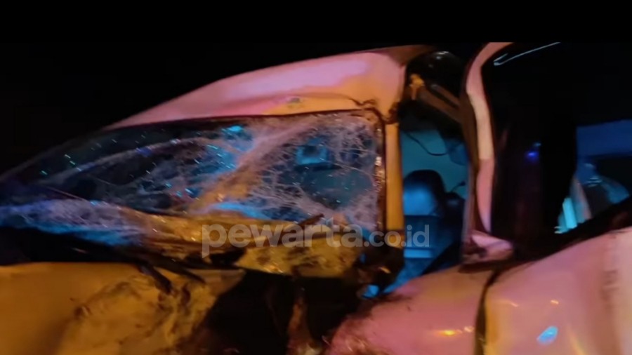 Charly Van Houten Kecelakaan di Tol Cipularang, Mobil Rusak Parah