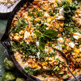 Skillet Creamed Street Corn Chicken Recipe | How To Make Skillet Creamed Street Corn Chicken Recipe