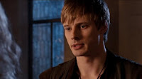 Merlin The Tears of Uther Pendragon screencaps images photos pictures screengrabs Arthur Bradley James worried