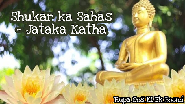 शूकर का साहस - जातक कथा  (Shukar ka Sahas - Jataka Katha)