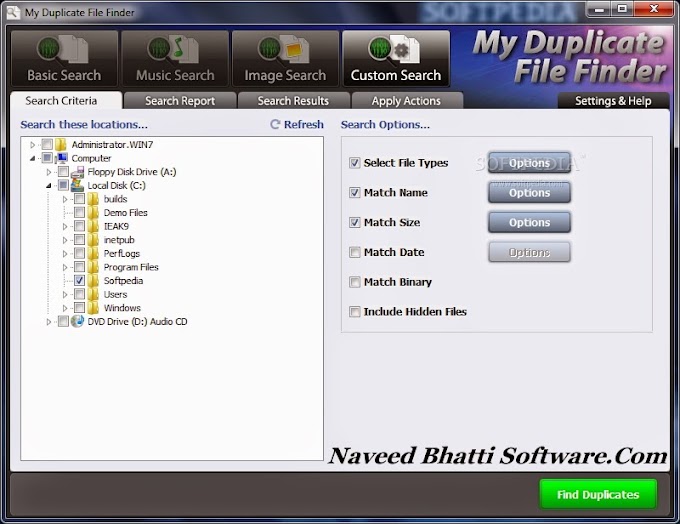 Duplicate File Finder Free Download On PC