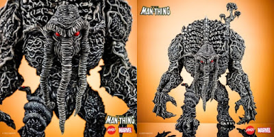 San Diego Comic-Con 2022 Exclusive Marvel’s Man-Thing Pen & Ink Variant Soft Vinyl Figure by James Groman x Mondo