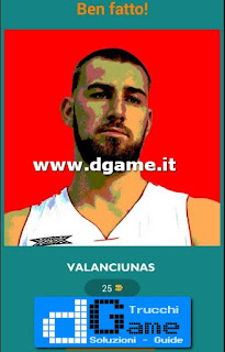 Soluzioni Guess The Basketball Player livello 50