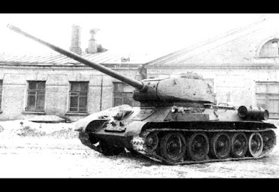 Prototipo de T-34/100 soviético