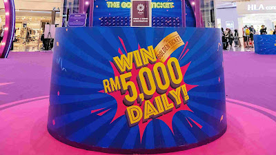 Suria KLCC Mall Announced The Golden Ticket Campaign With Over RM 600,000 Cash Vouchers Up For Grab This Year