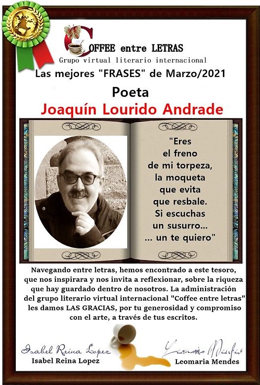 Una de las mejores frases de marzo 2021