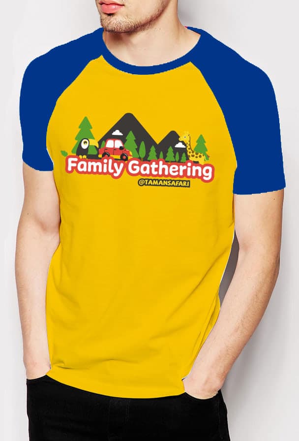 Tempat Pembuatan Kaos Sablon Family Gathering 
