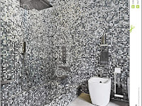 Bathrooms Mosaic Designs with Combination Method