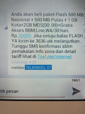  thanks ya sudah mau mampir ke blog ane ialah  Trik Daftar Paket Telkomsel Flash 4GB 30rb 2018